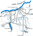 Map to Scott's Superior Inn